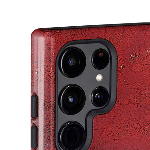 Marvel Deadpool Legacy Deadpool Red Poster Galaxy S25 Ultra Impact Case
